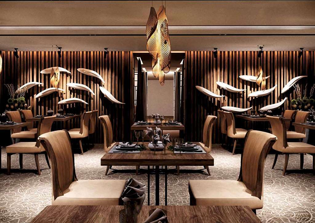 Doubletree By Hilton Almaty Hotell Restaurant bilde